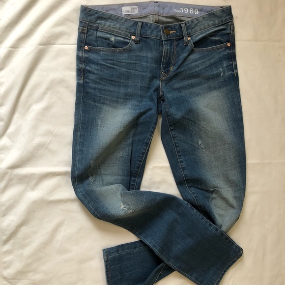 Gap Always Skinny Jeans Sz 6/28 - Picture 3 of 7